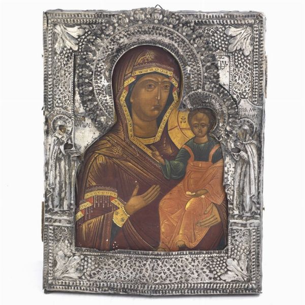 ICONA, RUSSIA, SECOLO XIX  - Asta Argenti - Associazione Nazionale - Case d'Asta italiane