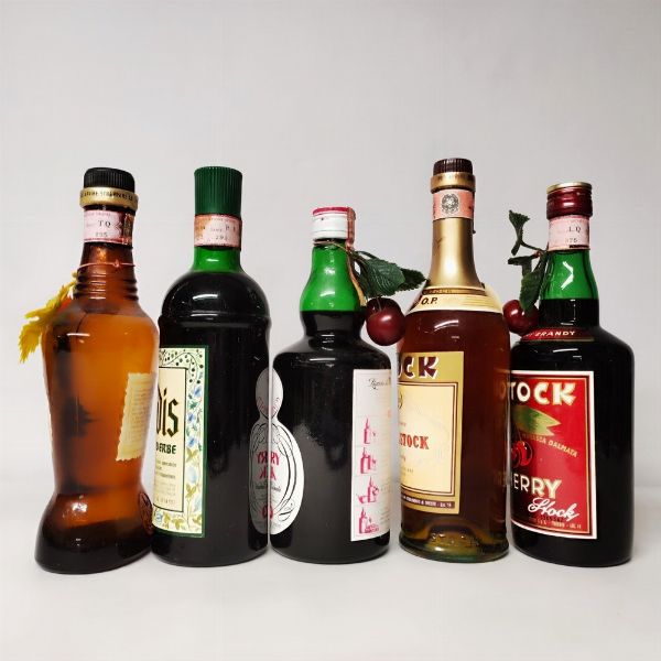 Royalstock, Stock84, Cherry, Radis, Orange, Grappa Julia, Liquori  - Asta Wine and Spirits - Associazione Nazionale - Case d'Asta italiane