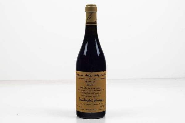 Quintarelli, Amarone della Valpolicella Classico 1998  - Asta Wine and Spirits - Associazione Nazionale - Case d'Asta italiane