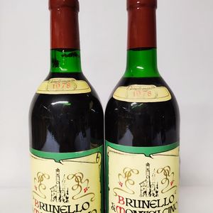 Cipriano Paccagnini, Brunello di Montalcino 1978  - Asta Wine and Spirits - Associazione Nazionale - Case d'Asta italiane