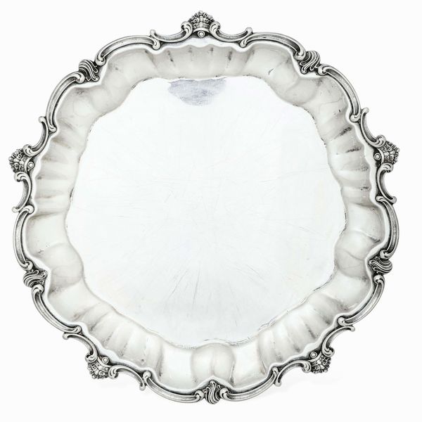 Vassoio. Argenteria italiana del XX secolo  - Asta L'Art de la Table - Associazione Nazionale - Case d'Asta italiane