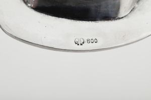 Vassoio. Argenteria italiana del XX secolo  - Asta L'Art de la Table - Associazione Nazionale - Case d'Asta italiane