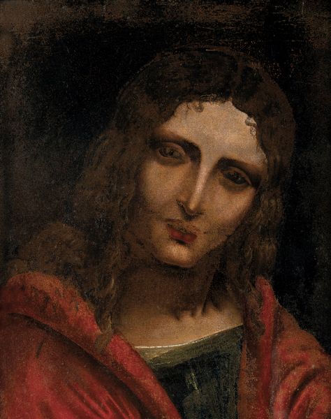 Scuola leonardesca del XVI secolo Figura di evangelista  - Asta Old Masters - Associazione Nazionale - Case d'Asta italiane