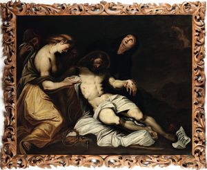 Antoon van Dyck, copia da - Compianto sul Cristo morto