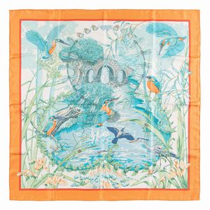 Hermès - Foulard Au Bord de L'Eau