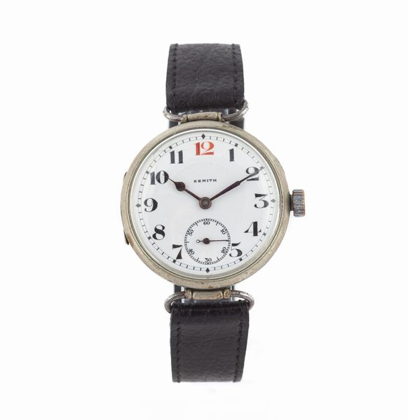 Zenith orologio da polso in acciaio.  - Asta Importanti Orologi da Polso e da Tasca - Associazione Nazionale - Case d'Asta italiane