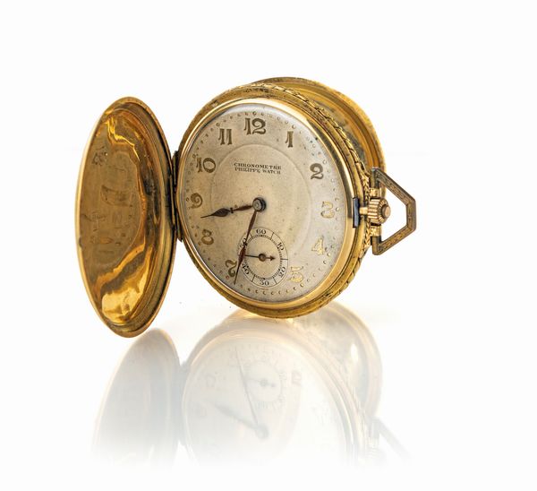 Philippe Watch, orologio da tasca savonette in oro  - Asta Importanti Orologi da Polso e da Tasca - Associazione Nazionale - Case d'Asta italiane