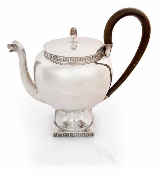 Teiera in argento, Roma, Francesco Coletti, 1795 - 1842  - Asta Argenti Antichi e da Collezione - Associazione Nazionale - Case d'Asta italiane