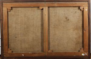 Scuola del XVII secolo Natura morta con composizione di frutti  - Asta Dimore Italiane - Associazione Nazionale - Case d'Asta italiane