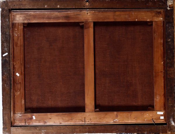 Scuola romana del XVIII secolo Paesaggi con pastori, armenti e architetture  - Asta Dipinti Antichi - Associazione Nazionale - Case d'Asta italiane