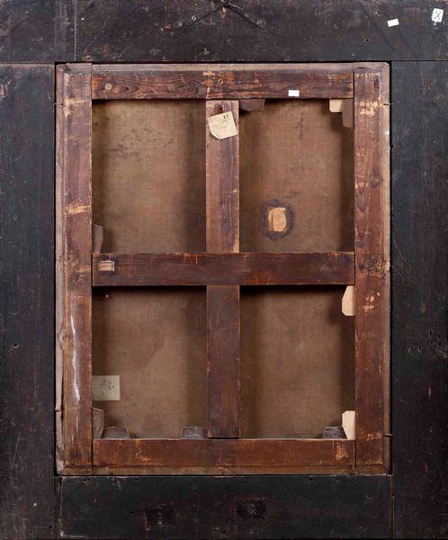 Scuola del XVI secolo Ritratto di nobiluomo con libro  - Asta Dipinti Antichi - Associazione Nazionale - Case d'Asta italiane