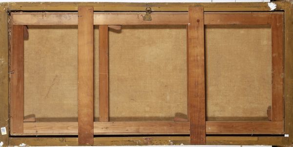 Scuola genovese del XVII secolo Scontro navale  - Asta Dipinti Antichi - Associazione Nazionale - Case d'Asta italiane