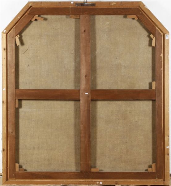 Guido Reni, copia da : San Giorgio e il drago  - Asta Dipinti Antichi - Associazione Nazionale - Case d'Asta italiane