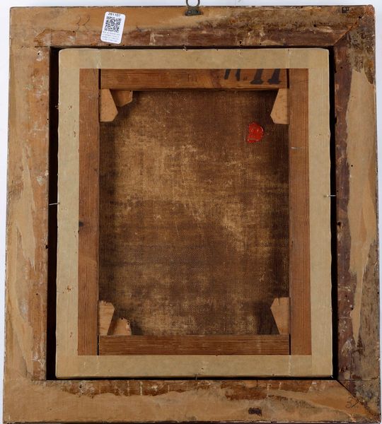 Pieter Van Bloemen detto lo Stendardo : Il riposo dei viandanti  - Asta Dipinti Antichi - Associazione Nazionale - Case d'Asta italiane