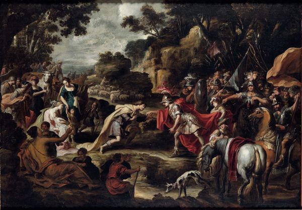 Joseph Heintz il Giovane (Augusta, 1600 circa – Venezia, 1678) : Episodio tratto dall'Antichit Classica  - Asta Dipinti Antichi - Associazione Nazionale - Case d'Asta italiane