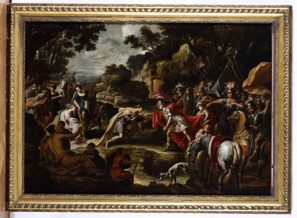 Joseph Heintz il Giovane (Augusta, 1600 circa – Venezia, 1678) : Episodio tratto dall'Antichit Classica  - Asta Dipinti Antichi - Associazione Nazionale - Case d'Asta italiane