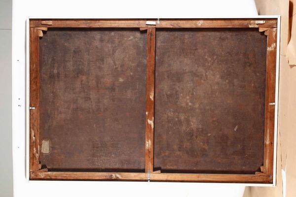 Ilario Giacinto Mercanti detto lo Spolverini, Attribuito a : Scontro di cavalleria  - Asta Dipinti Antichi - Associazione Nazionale - Case d'Asta italiane