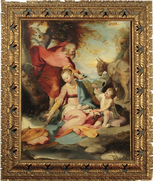 Federico Barocci detto il Fiori, copia da : Madonna delle ciliegie  - Asta Dipinti Antichi - Associazione Nazionale - Case d'Asta italiane