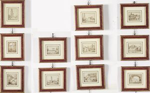 Victor Jean Nicolle - Vedute di Roma