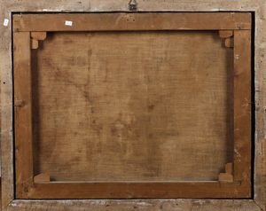 Scuola del XVIII secolo Capricci con rovine architettoniche e figure  - Asta Dipinti Antichi - Associazione Nazionale - Case d'Asta italiane