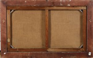 Scuola fiamminga del XVIII secolo Natura morta con ortaggi, cane e cacciagione  - Asta Dipinti Antichi - Associazione Nazionale - Case d'Asta italiane