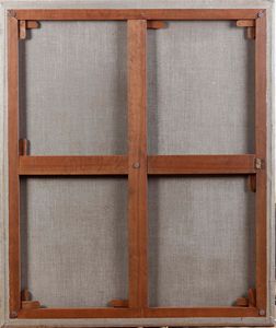 Giovanni Crivelli detto il Crivellino : Veduta di giardino con pavoni, fagiano e coniglietti  - Asta Dipinti Antichi - Associazione Nazionale - Case d'Asta italiane