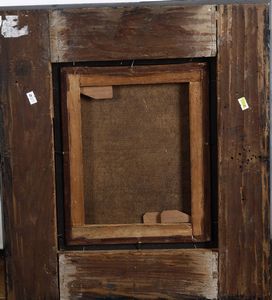 Domínikos Theotokópoulos detto El Greco, Ambito di : Testa virile  - Asta Dipinti Antichi - Associazione Nazionale - Case d'Asta italiane