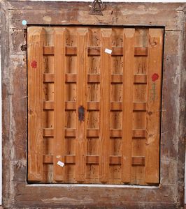 Scuola fiorentina della fine del XVI secolo Ritratto di nobildonna in abito nero  - Asta Dipinti Antichi - Associazione Nazionale - Case d'Asta italiane