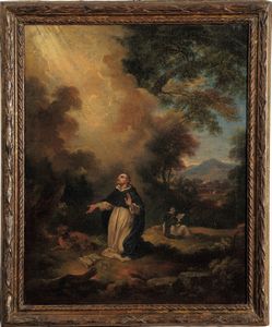 Carlo Antonio Tavella - Eremita in un paesaggio