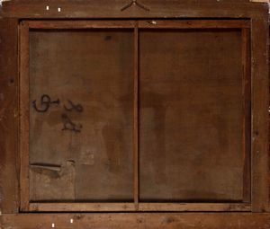 Giulio Bruno (attivo in Liguria e in Piemonte nella prima met del XVII secolo) Battesimo di Cristo  - Asta Dipinti Antichi - Associazione Nazionale - Case d'Asta italiane