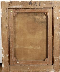 Scuola della fine del XVII secolo Figura di filosofo  - Asta Dipinti Antichi - Associazione Nazionale - Case d'Asta italiane