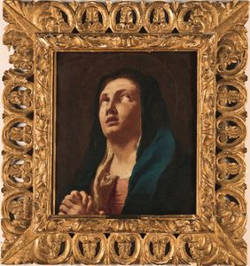 Giovanni Battista Piazzetta : Vergine in preghiera  - Asta Dipinti Antichi - Associazione Nazionale - Case d'Asta italiane