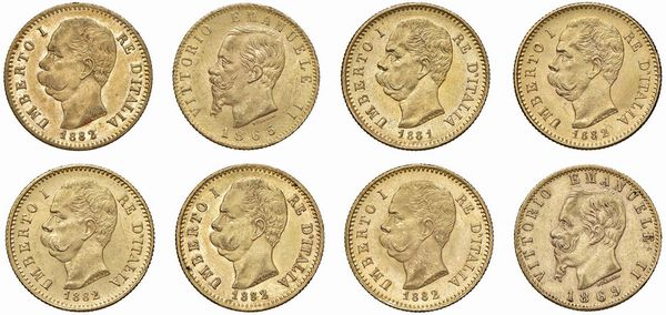 SAVOIA. OTTO MARENGHI  - Asta AUREA. MONETE E MEDAGLIE IN ORO E UNA SELEZIONE DI MEDAGLIE BORBONICHE - Associazione Nazionale - Case d'Asta italiane