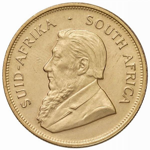 SUDAFRICA. KRUGERRAND 1978  - Asta AUREA. MONETE E MEDAGLIE IN ORO E UNA SELEZIONE DI MEDAGLIE BORBONICHE - Associazione Nazionale - Case d'Asta italiane