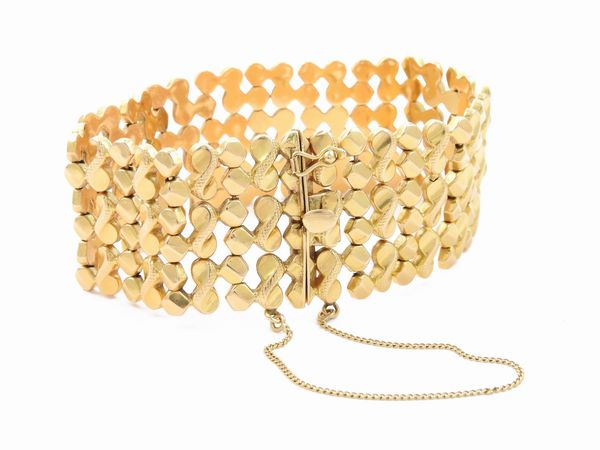 Bracciale in oro giallo  - Asta Gioielli e Orologi - Associazione Nazionale - Case d'Asta italiane
