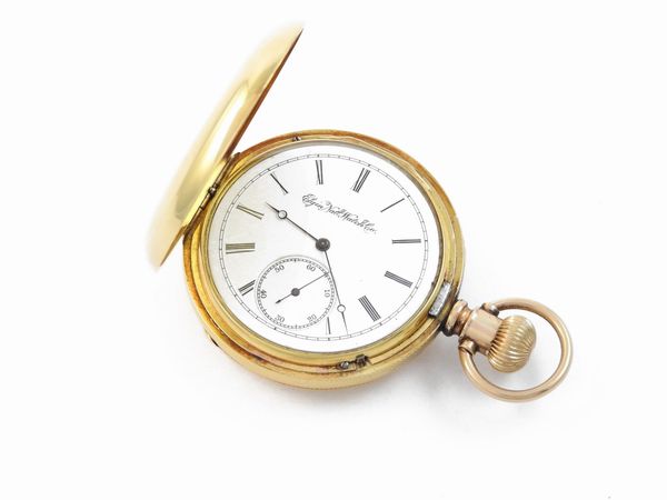 Orologio da tasca Elgin Natl. Watch Co. in oro giallo  - Asta Gioielli e Orologi - Associazione Nazionale - Case d'Asta italiane