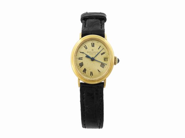 Orologio da polso per donna Baume & Mercier in oro giallo  - Asta Gioielli e Orologi - Associazione Nazionale - Case d'Asta italiane