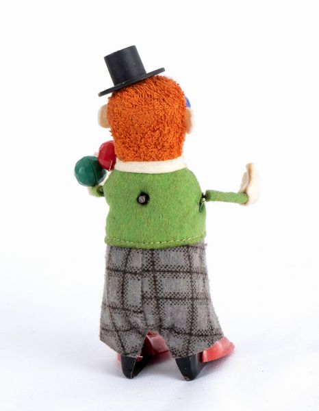 SCHUCO, Clown giocoliere  - Asta Antique Toys & Sports Memorabilia - Associazione Nazionale - Case d'Asta italiane
