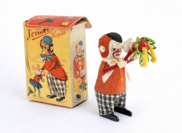 SCHUCO Clown HOPSA  - Asta Antique Toys & Sports Memorabilia - Associazione Nazionale - Case d'Asta italiane