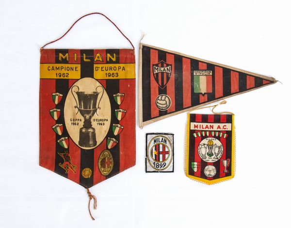 Calcio, Italia, gadget AC MILAN  - Asta Antique Toys & Sports Memorabilia - Associazione Nazionale - Case d'Asta italiane