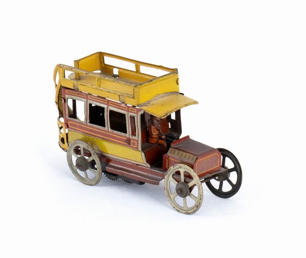 FISHER, Autobus a due piani  - Asta Antique Toys & Sports Memorabilia - Associazione Nazionale - Case d'Asta italiane