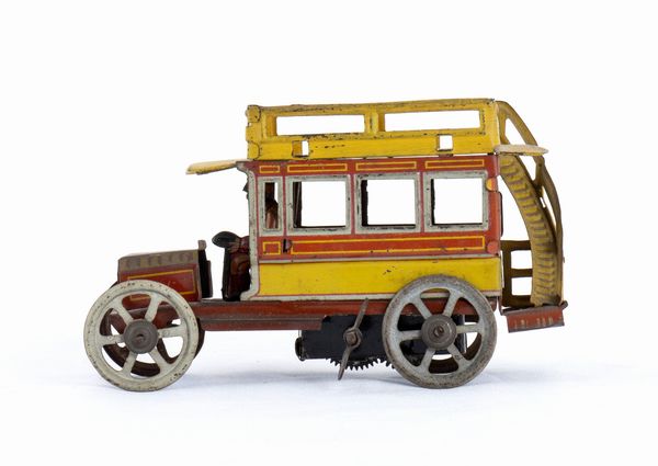 FISHER, Autobus a due piani  - Asta Antique Toys & Sports Memorabilia - Associazione Nazionale - Case d'Asta italiane
