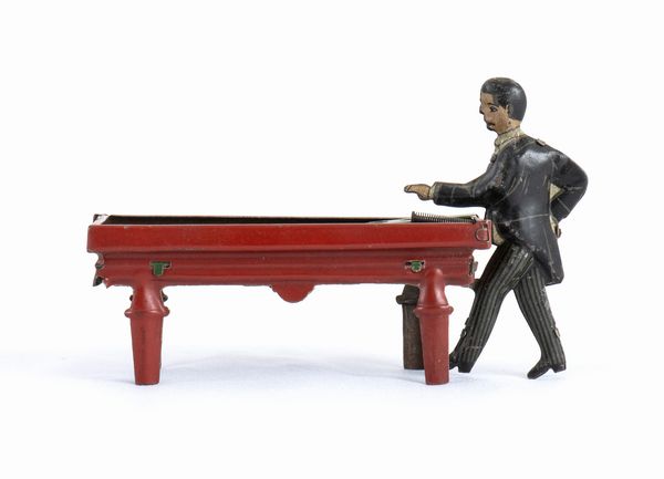 Giocatore di biliardo  - Asta Antique Toys & Sports Memorabilia - Associazione Nazionale - Case d'Asta italiane