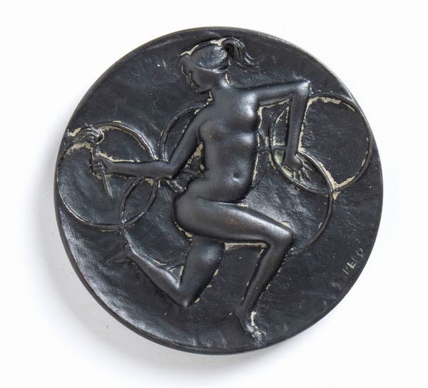 Olimpiadi, Roma 1960, medaglia commemorativa  - Asta Antique Toys & Sports Memorabilia - Associazione Nazionale - Case d'Asta italiane