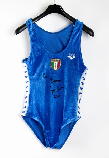 Atletica, Italia, IGOR CASSINA completo autografato  - Asta Antique Toys & Sports Memorabilia - Associazione Nazionale - Case d'Asta italiane