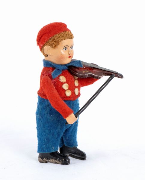 SCHUCO, Personaggio suonatore di violino  - Asta Antique Toys & Sports Memorabilia - Associazione Nazionale - Case d'Asta italiane