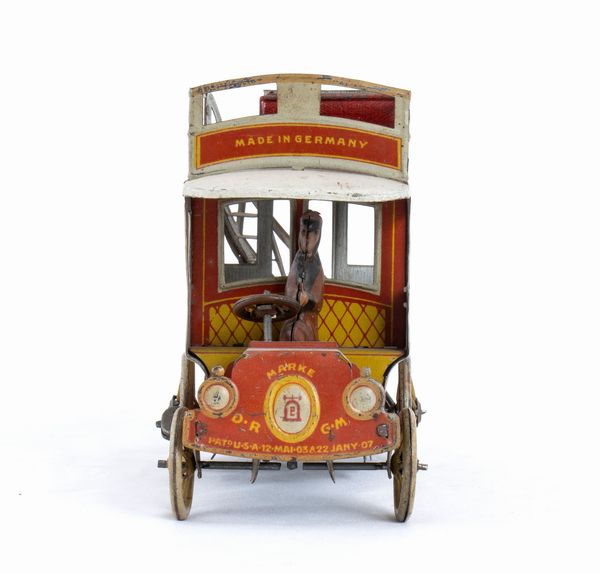 LEHMANN, Autobus a due piani  - Asta Antique Toys & Sports Memorabilia - Associazione Nazionale - Case d'Asta italiane