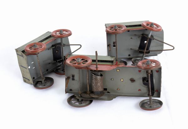 Autocarro con rimorchi  - Asta Antique Toys & Sports Memorabilia - Associazione Nazionale - Case d'Asta italiane