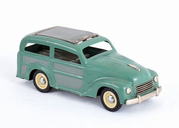Marchesini, Fiat 500 C Giardiniera Belvedere  - Asta Antique Toys & Sports Memorabilia - Associazione Nazionale - Case d'Asta italiane