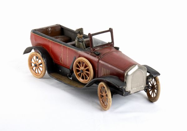 BING Germany, limousine aperta  - Asta Antique Toys & Sports Memorabilia - Associazione Nazionale - Case d'Asta italiane